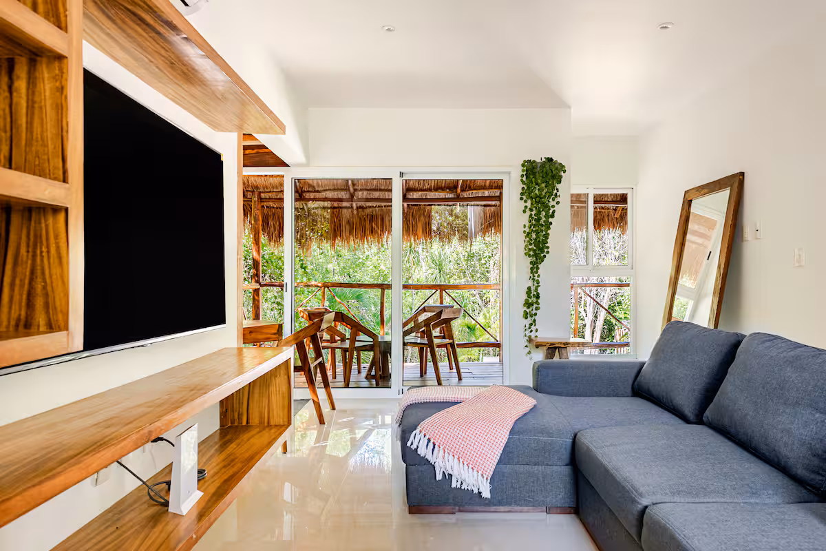 Residence with pool near Xcaret – Wi-Fi,