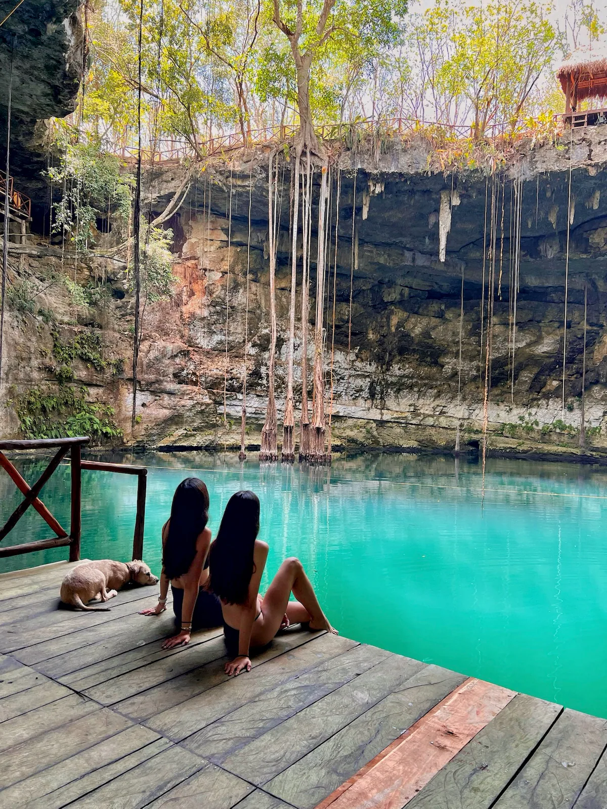 Hotel with cenote. Valladolid