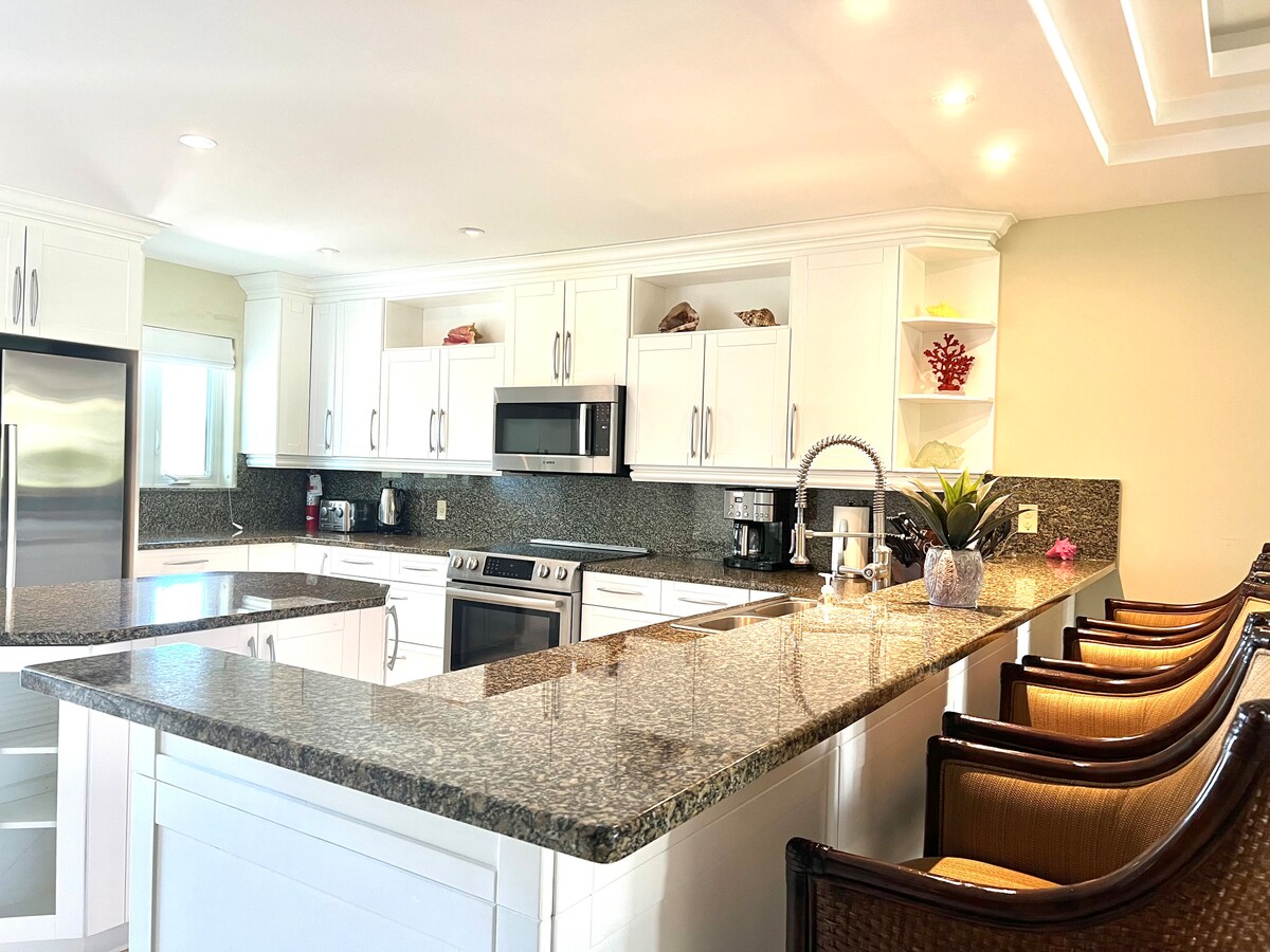 TCI Luxury Oceanview Condo-Turtle Cove Yacht Club!