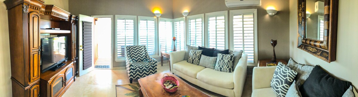 Two bedroom with Chalk Sound
