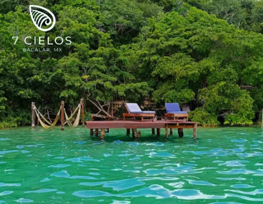 Cabin in the lagoon. Caracol by 7 Cielos Bacalar