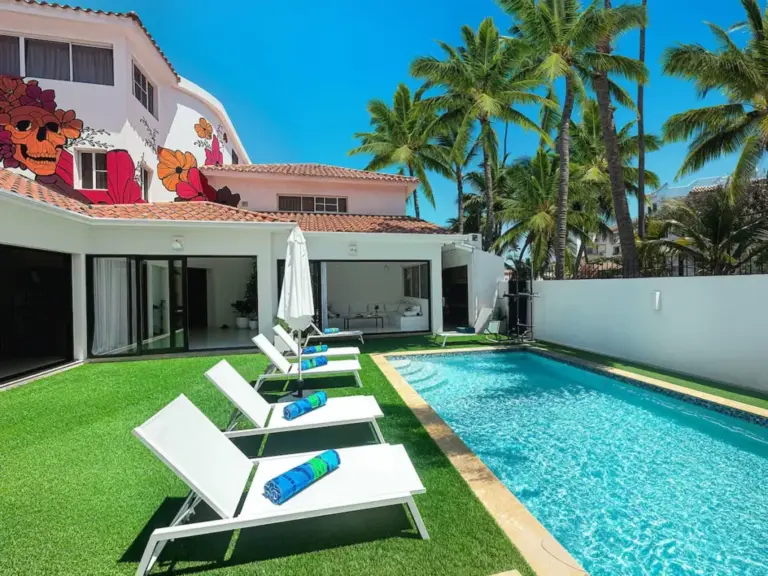 Punta Cana Villa-Pool-Chef-Maid-2 Min Beach