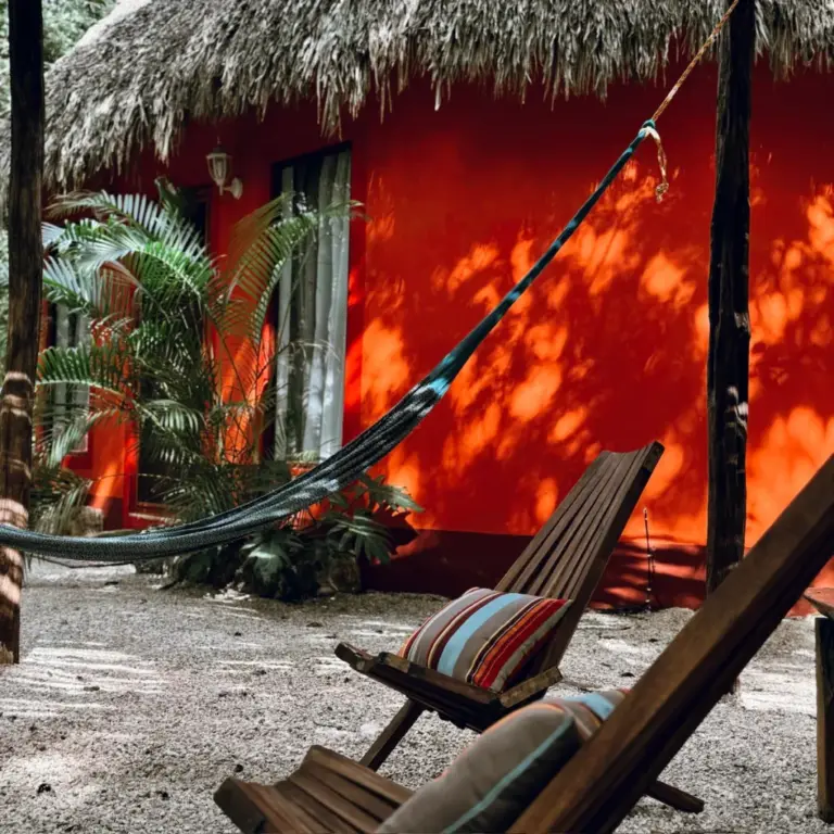 Hotel with cenote. Valladolid
