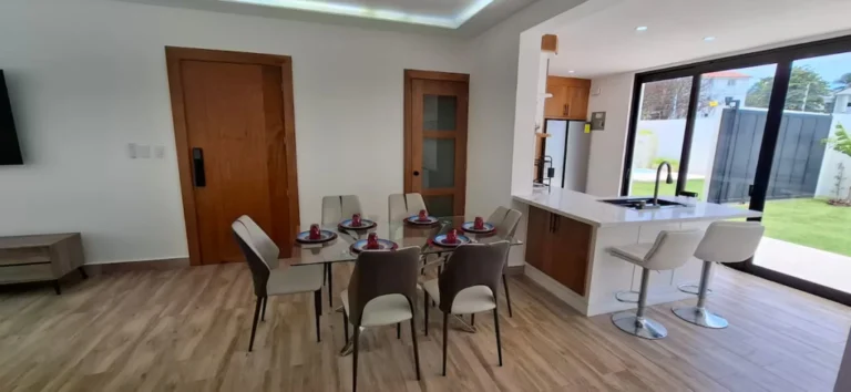 Enjoy two apartments with a shared courtyard.